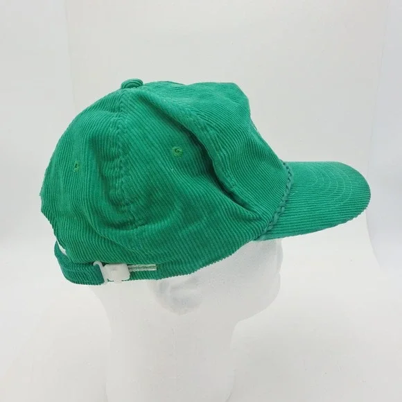 Special Export Young-An‎ Hat Cap Strap Back Green Corduroy Otto Rope Vintage - Picture 7 of 13